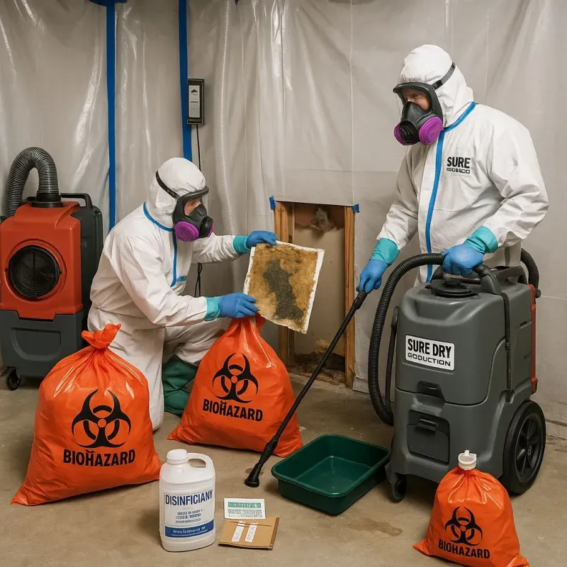 Contaminated Water Handling Protocols process in Lenox, IA